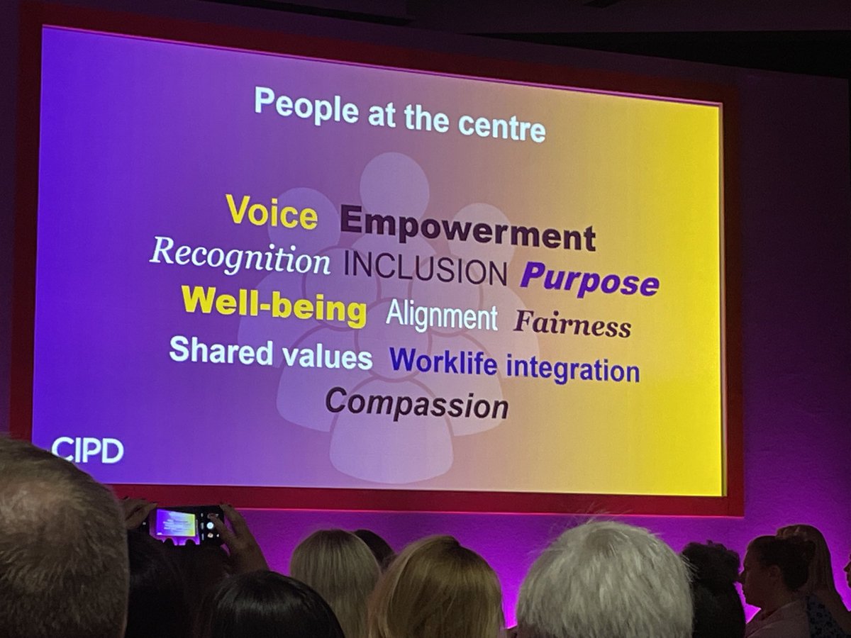 If we look after the people, they’ll look after the work- agree? ⁦<a href="/Cheese_Peter/">Peter Cheese CIPD</a>⁩ ⁦<a href="/CIPD/">CIPD</a>⁩ ⁦<a href="/cipdireland/">CIPD Ireland</a>⁩ #festivalofwork