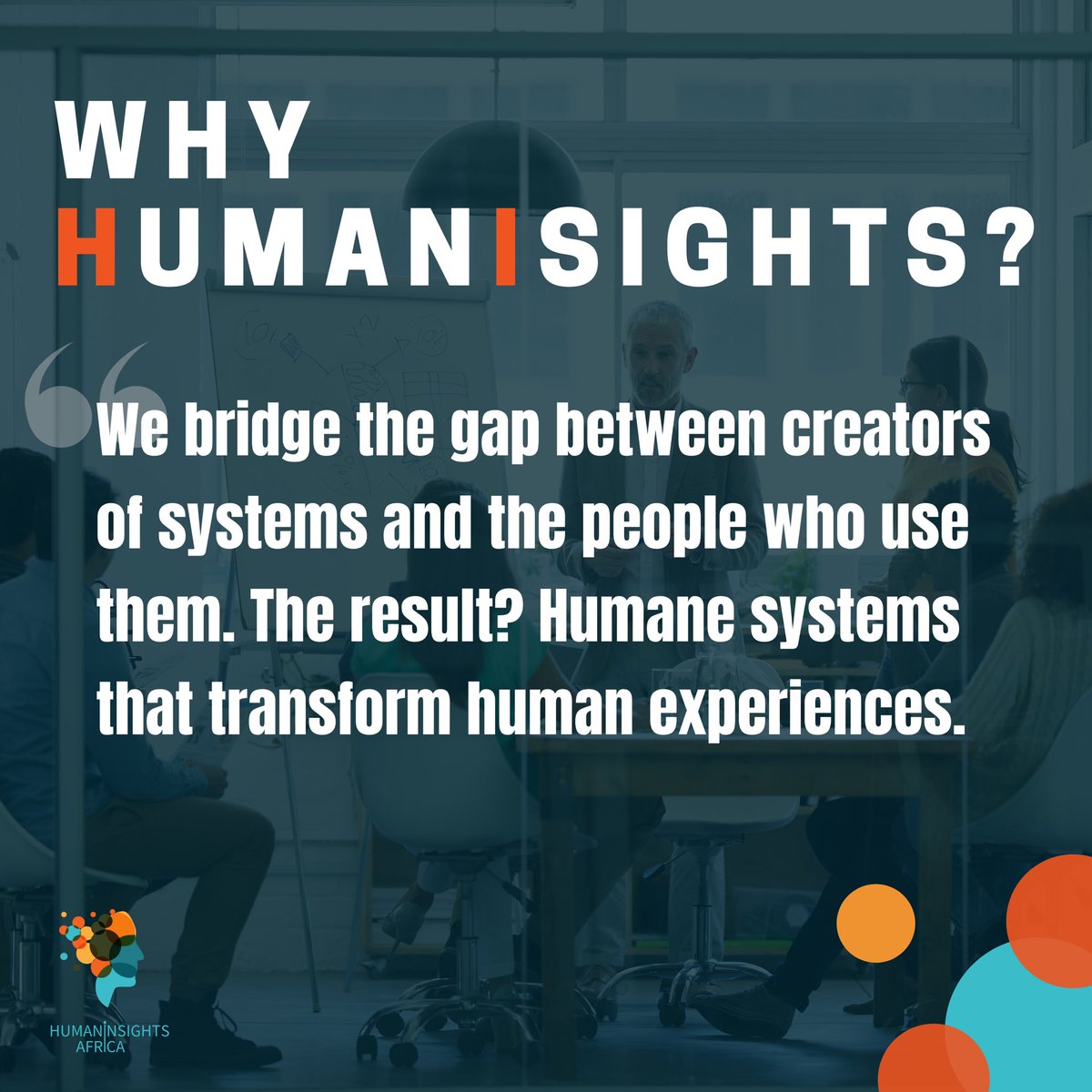 At Human Insights, We believe empathy can change the world. We help build enterprises, processes, products and services of the future, on a foundation of empathy. 
.
#humaninsights #whoweare #futurefirst #businessofthefuture #customerexperience #userexperience