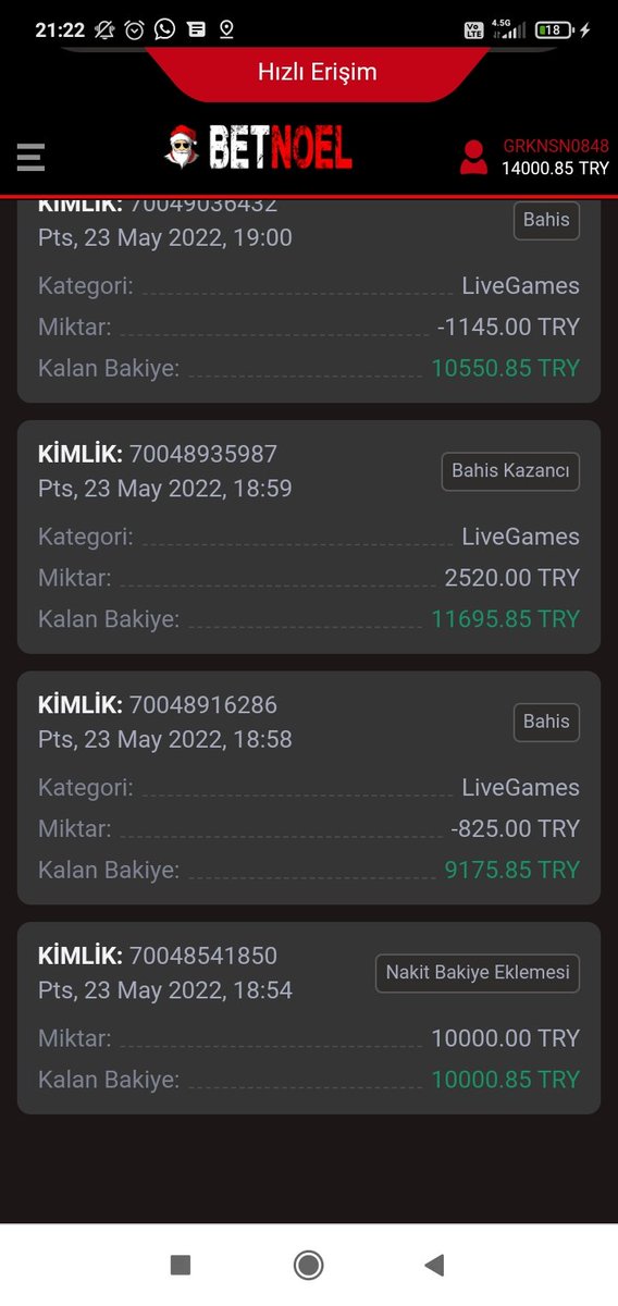 BetnoelID's tweet photo. @tipobetcasinotr Katılanlara bol şans ben burda #betnoel sahtekarlığıni anlatmak için buradayım #betnoel sitesi sahtekar dolandırıcı bir sitedir arkadaşlar dikkat edin kazandığınız an engellenirsiniz lisanssizdirlar kanıtları ekliyorum https://t.co/9hgKpMqRoQ