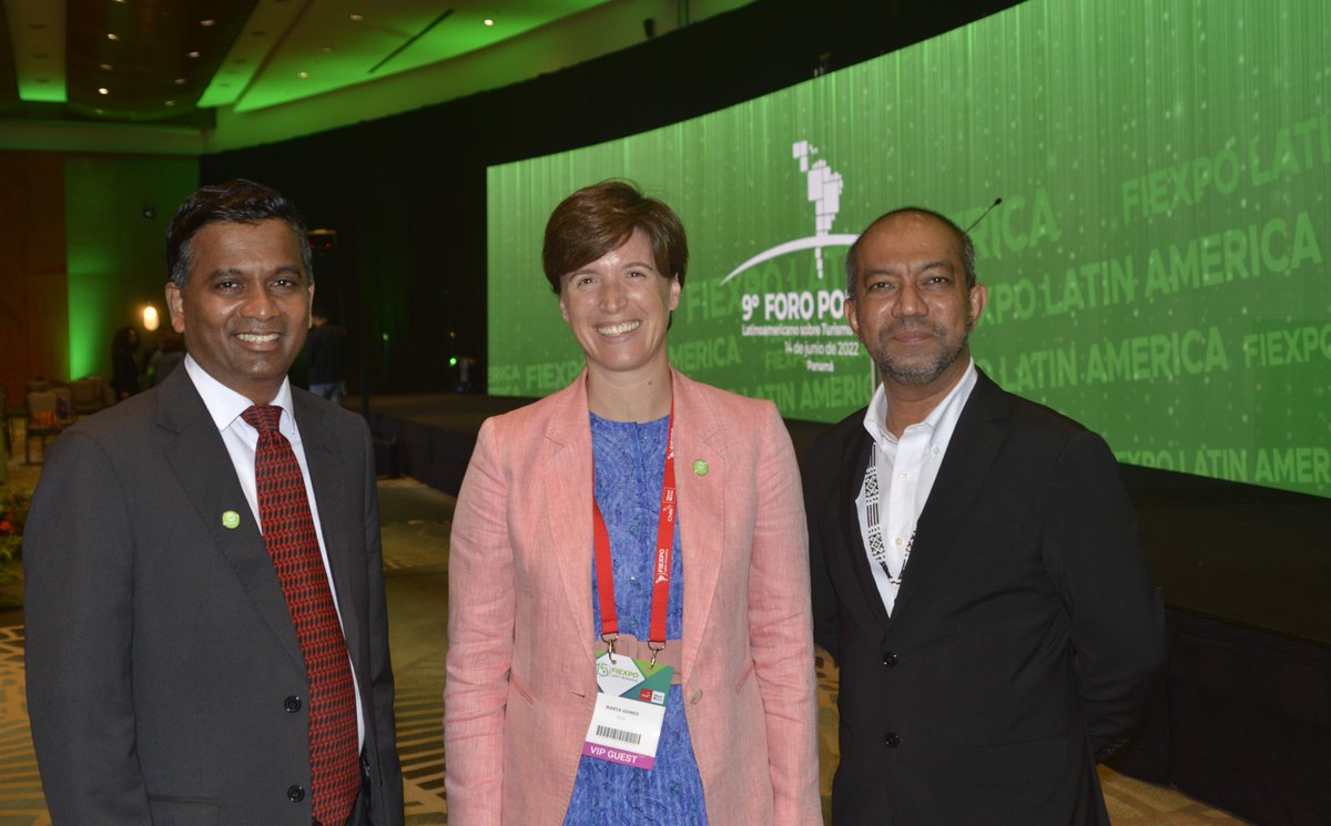 pasaportenews's tweet photo. Keynote speakers en Foro Político Latinoamericano Turismo de Reuniones @FIEXPOLATAM 2022 en #Panama
Senthil Gopinath @ICCASenthil CEO #ICCAWorld
Marta Gomes @MartaGomesParis Dir. Ventas VIPARIS y 1ra Vicepresidente ICCA
Noor Ahmad Hamid @SporaNomad CEO Malaysia Convention @MyCEB https://t.co/3n1BbUBVZf