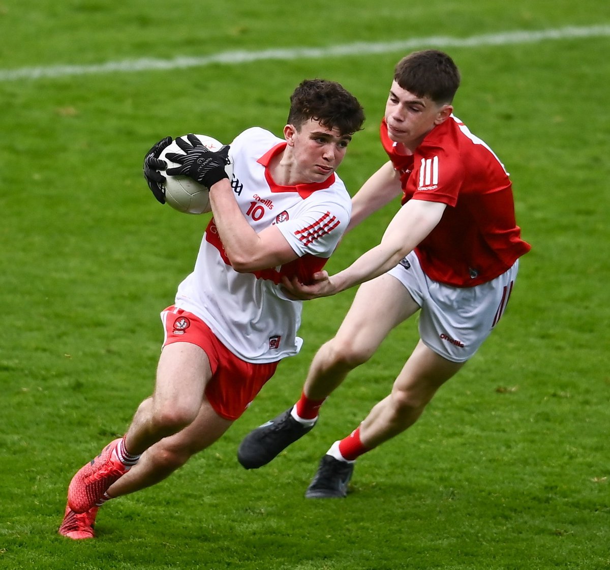 Gaelic_Life's tweet photo. “There was nothing stopping us, Marty said there was that look in our eye and we were getting over that line." - 

Johnny McGuckian on Derry's win in Portlaoise

More in this week's @Gaelic_Life https://t.co/LfLR5pP86x