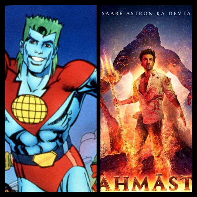 Ranbir Kapoor's 'Brahmastra' Is Reminding The Internet Of 90s Cartoon  'Captain Planet' - MetroSaga
