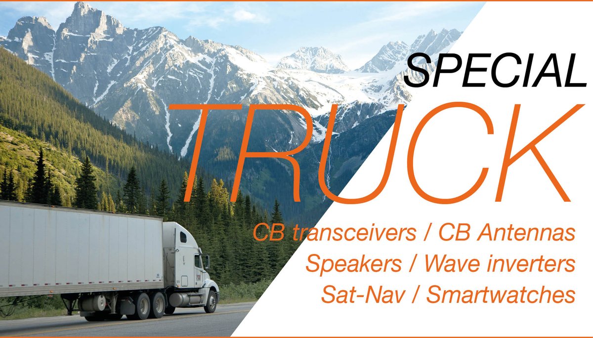 🚚 Check out our products selection for truck drivers! mailchi.mp/2b0e79cf50ad/s…
#radiocommunication #CB #trucks #truckradio
