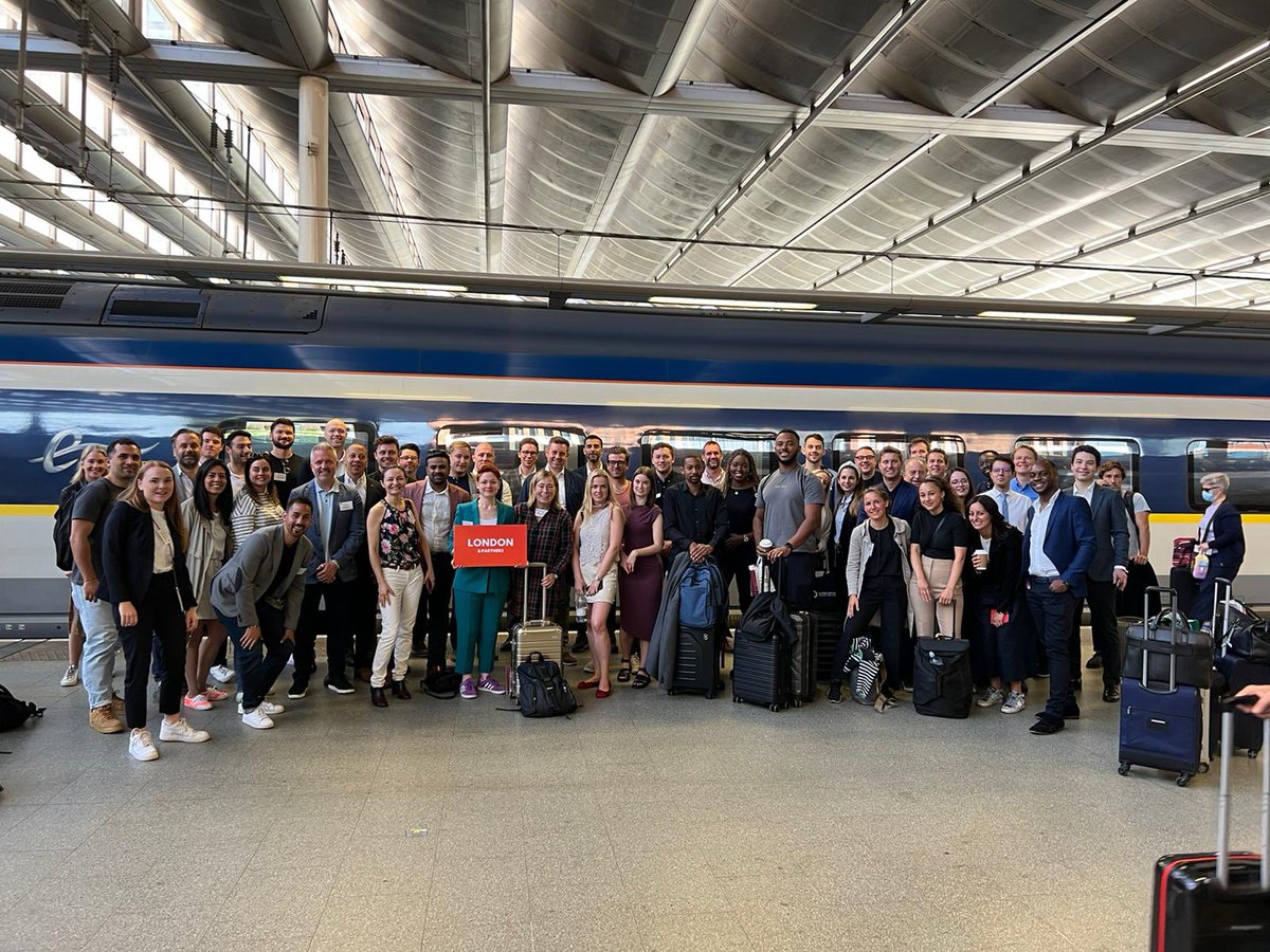 New for ⁦@LDNTechWeek⁩ - collaboration w/ ⁦@VivaTech⁩. We welcomed a group of tech start ups from Paris to #LTW2022 and today taking them - with #London start ups, investors and innovation leaders to Paris. #collaboration #partnerships #innovation ⁦