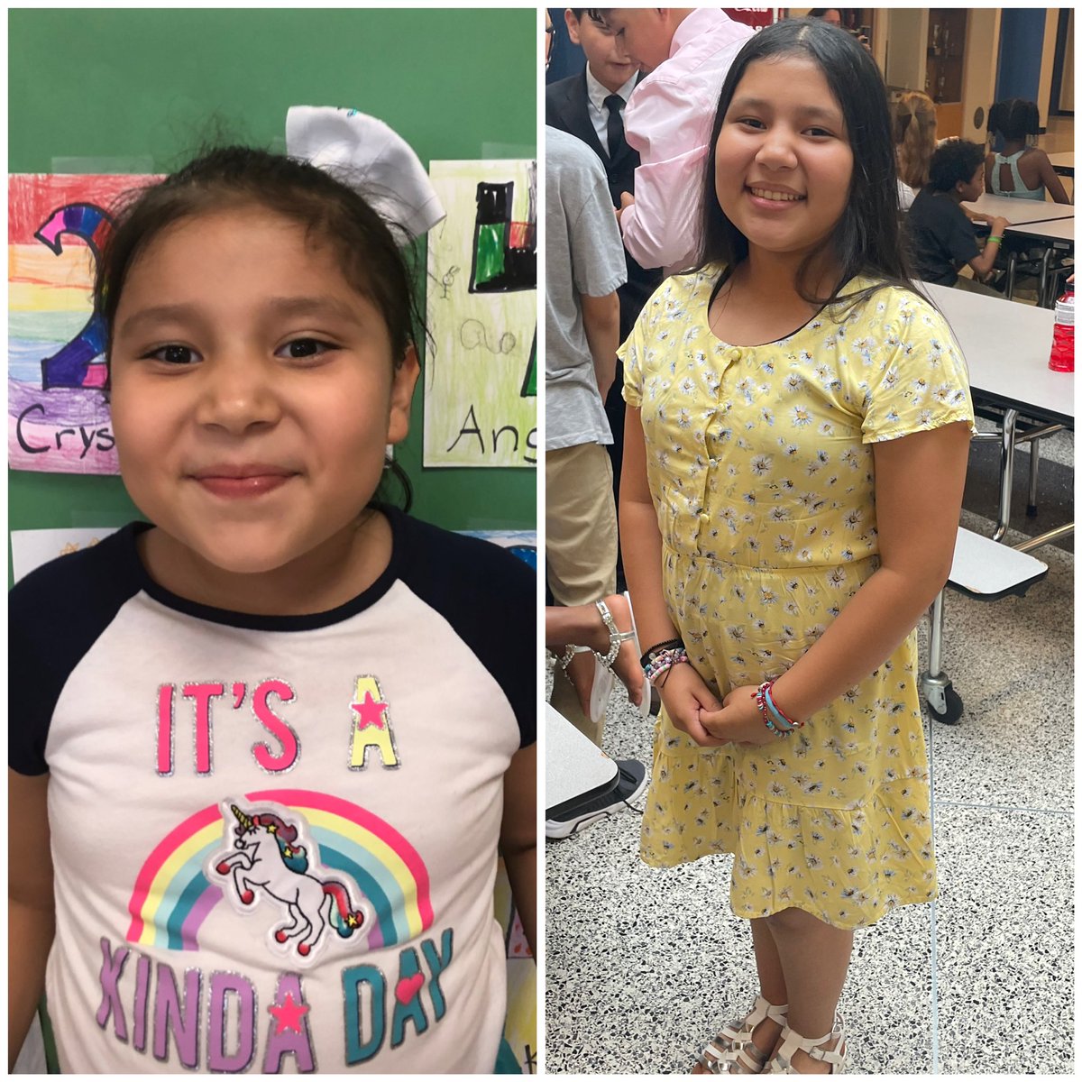 Mason2nd's tweet photo. Last night at the Triangle 5th Grade Promotion ceremony I got to see so many of my former 2nd grade students become 6th graders! They’ve all grown up so much! ❤️ #triangletigers https://t.co/mVpoApruAu