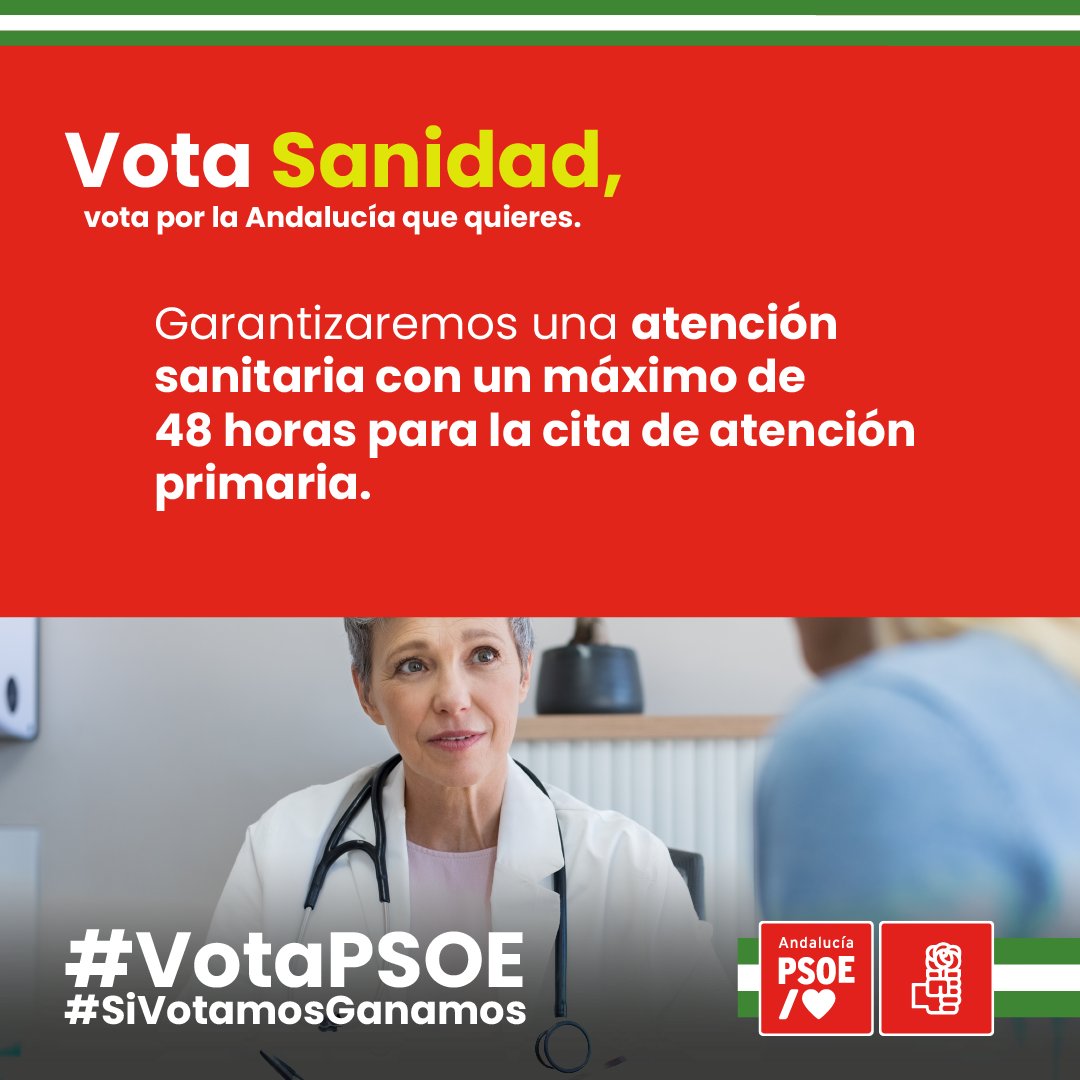 PSOE de Andalucía tweet media