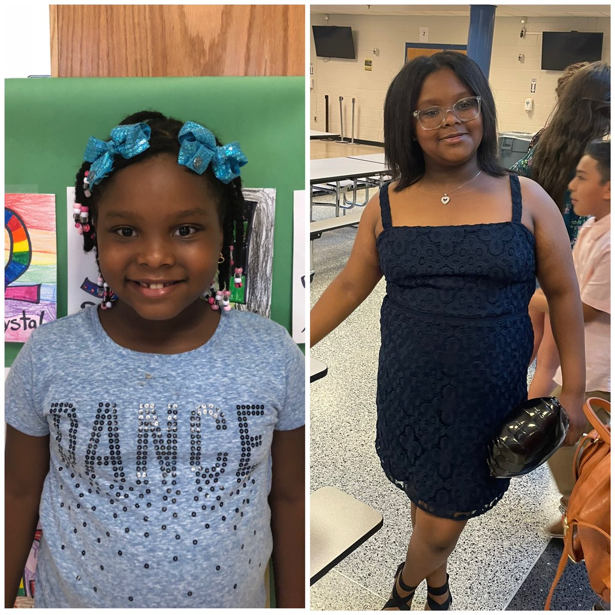 Last night at the Triangle 5th Grade Promotion ceremony I got to see so many of my former 2nd grade students become 6th graders! They’ve all grown up so much! ❤️ #triangletigers