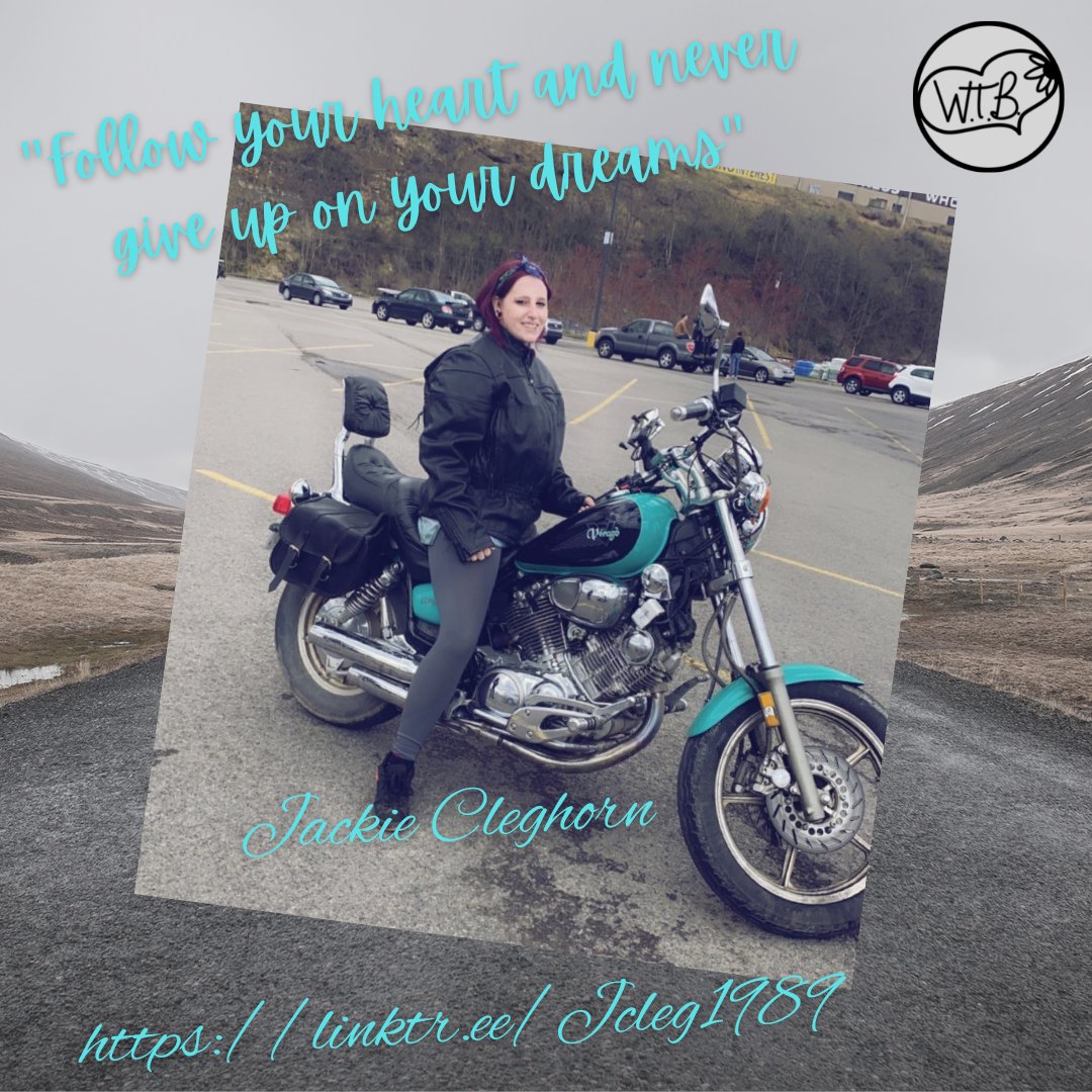 WTBeauties's tweet image. Fun Fact Friday, Our featured model Jackie rides!!!  Hell Yeah, metal mom with a bike!!
#metalmom 
#bikeowner 
#featuredmodel