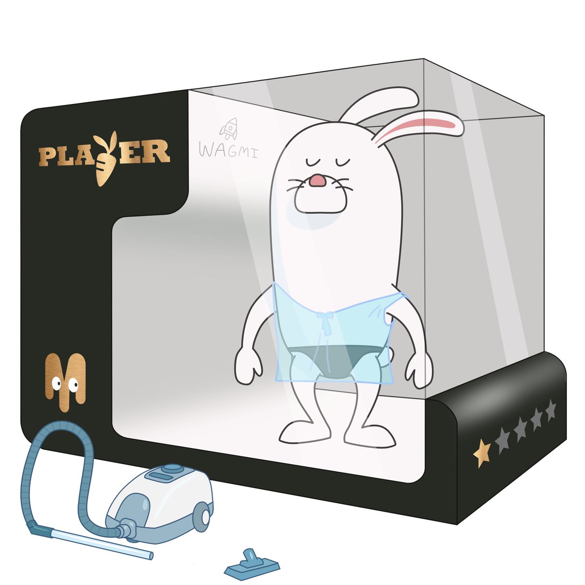 hornymals's tweet photo. It's REVEAL DAY at the @hornymals

Bunnies are known for their insatiable reproductive habits for good reason. "PLAYER" is no exception!!!

Owning Hornymals give you access for @deedsoftheworld using the STARS on the boxes 🤫

#NFTCommunity #NFTFriends #NFTfam https://t.co/lrg9Cw8MLt