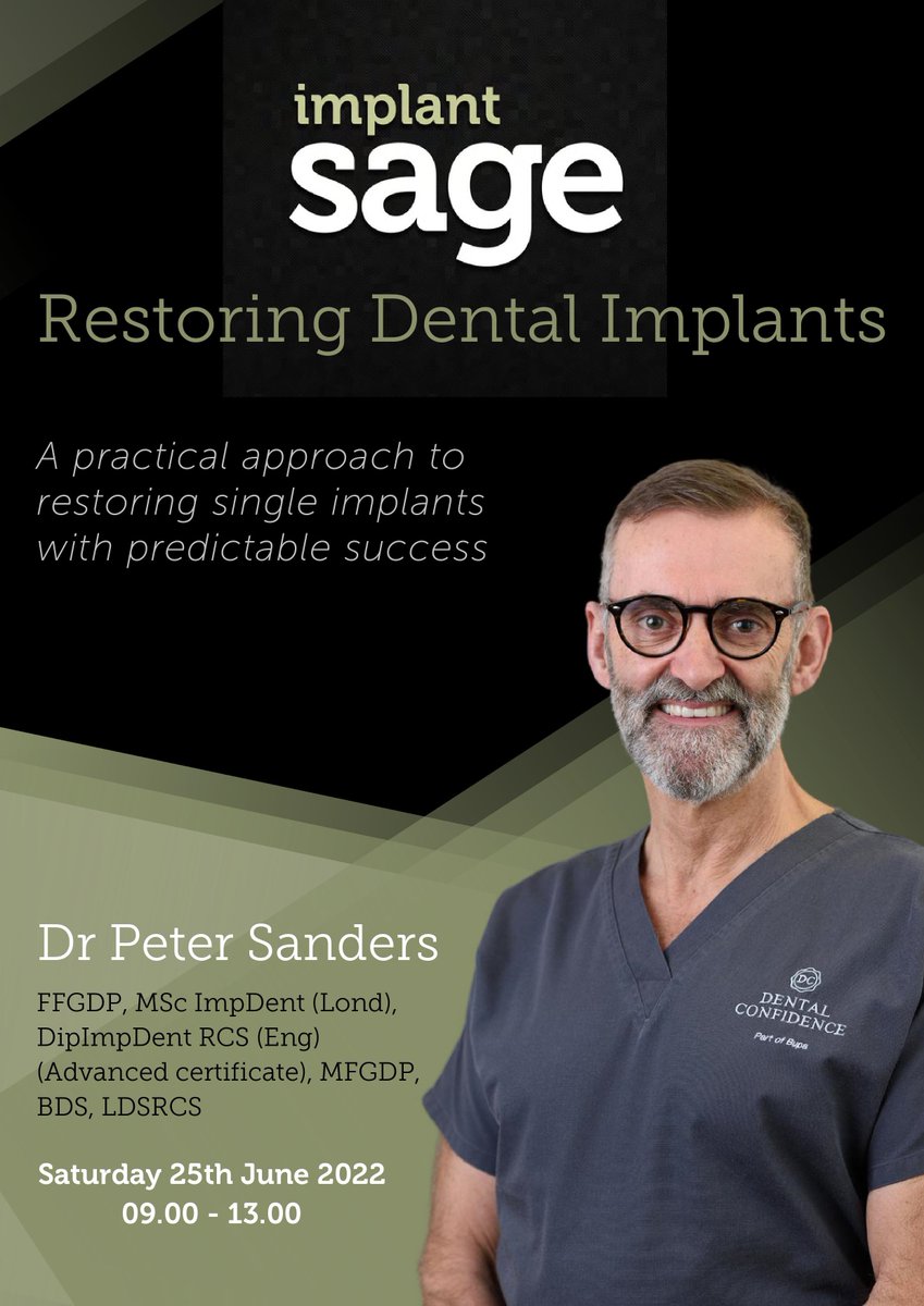 theimplantsage's tweet photo. There are only a few spaces left- and just ten days left to book! 

Full details of the course can be found here: 

https://t.co/QLPwGe66c3 https://t.co/X27tSQDOzK
