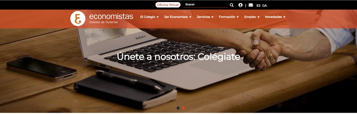 col_eco_ourense's tweet photo. Hemos estrenado una nueva web buscando su adecuación a las demandas actuales de la profesión y a potenciar la actividad de los economistas.

ESPERAMOS QUE SEA DEL AGRADO DE TOD@S! https://t.co/PnMVEilu38