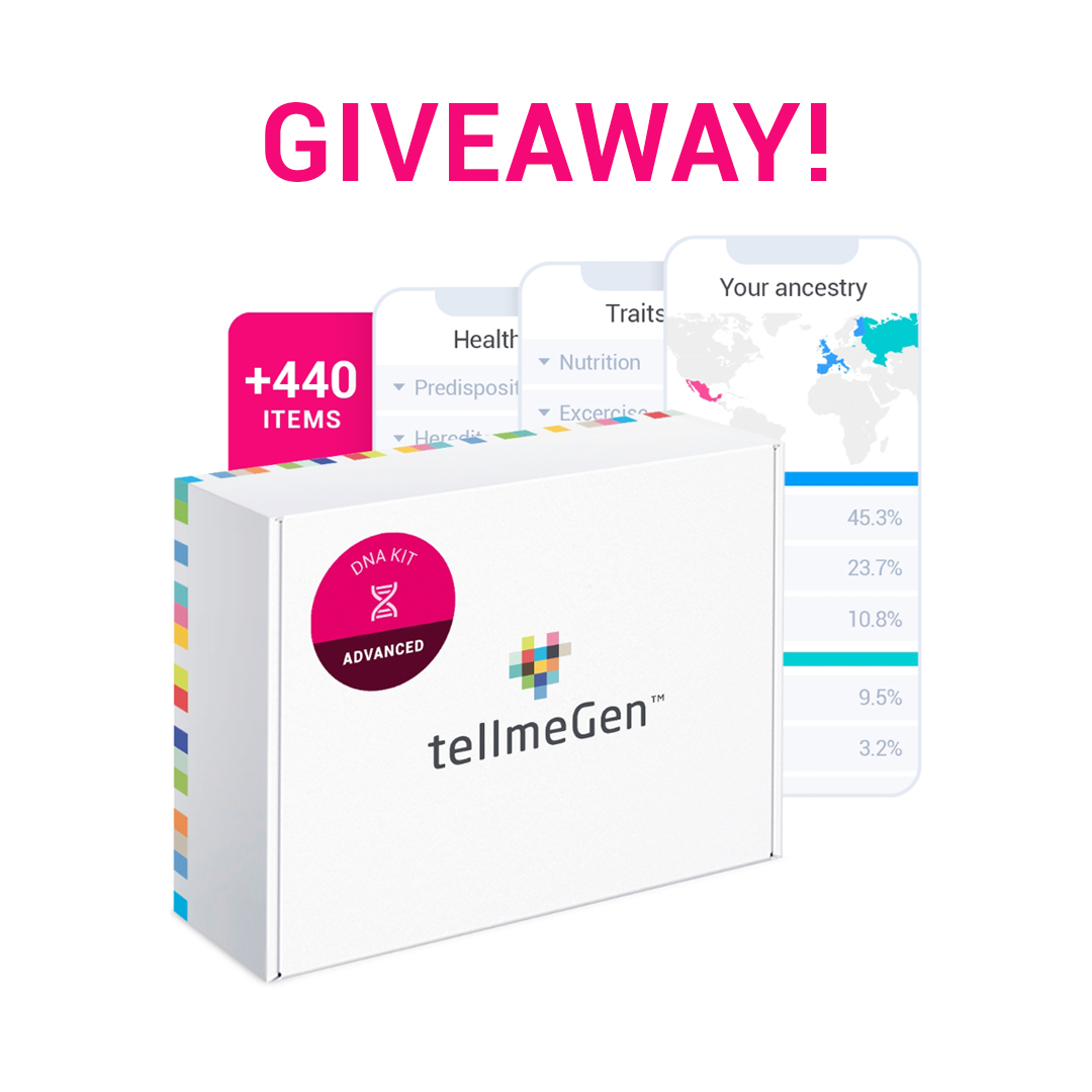 tellmeGen's tweet photo. 🚨¡Participa en el sorteo de un test de ADN!

🚨Participate in the giveaway for a DNA test!

https://t.co/4xrwTql9hq

#sorteo #Giveaway #sorteoespaña #sorteomolon #sorteoinstagram #instasorteo #sorteonacional #supersorteo #giveaways #giveawaycontest #summergiveaway https://t.co/vC3UWcI264