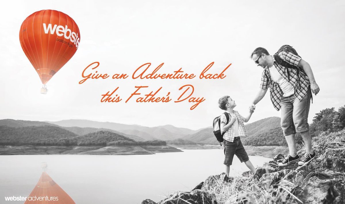 webadventures10's tweet photo. Give an adventure back this Father's Day with @webadventures10 

https://t.co/KmIp6wdeyl

0808 169 6100

#fathersday #grandad #fatherandson #fatherdaughter #gift #adventure #flying #balloon https://t.co/pSP22DYRjy