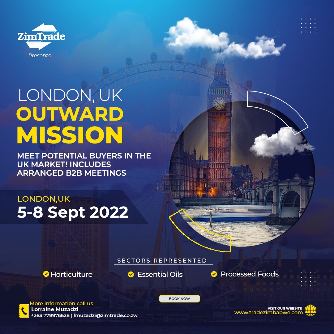 We have an exciting export opportunity for your business!

Join us on an outward seller mission to the UK market. If your business is in the listed sectors, get in touch, and share with a friend so they do not miss out. #EnergisingExports