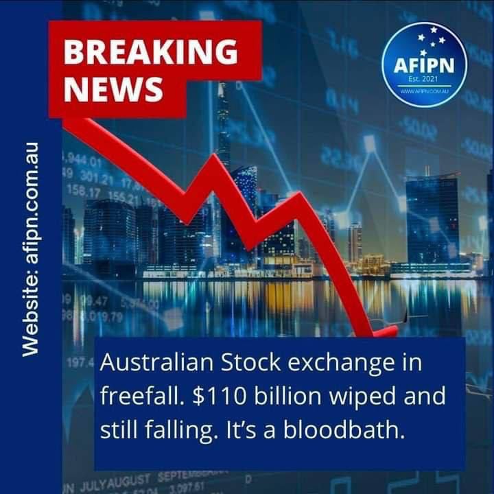 Wow, almost like battening down the hatches and closing the entire country for 2+ years has had a negative impact 🙄

#AustraliaHasFallen