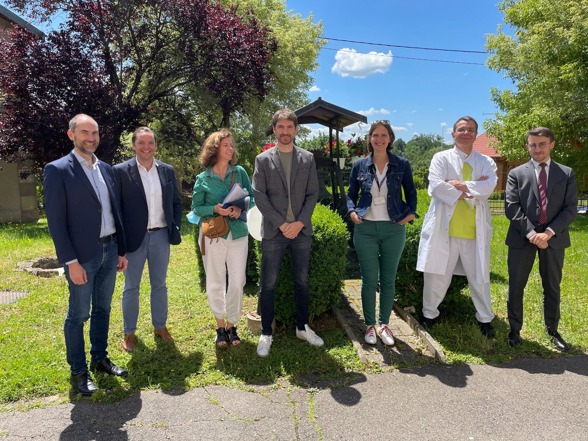 CHRU_de_Nancy's tweet photo. #cooperation | Le département #innovations & territoire du @CHRU_de_Nancy est allé à la rencontre des équipes de Cirey-sur-Vezouze (centre hospitalier 3H Santé - #GHEMM)
@SylvieGML @aurelien_valeri https://t.co/bavTLSsABc