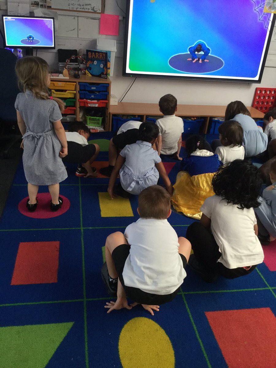 southmeadschool's tweet photo. Nursery completing a yoga session as part of our wellbeing and healthy eating week
#wellbeing #healthybodies #spiderpose #cosmicyoga https://t.co/FbFXk8iQa4