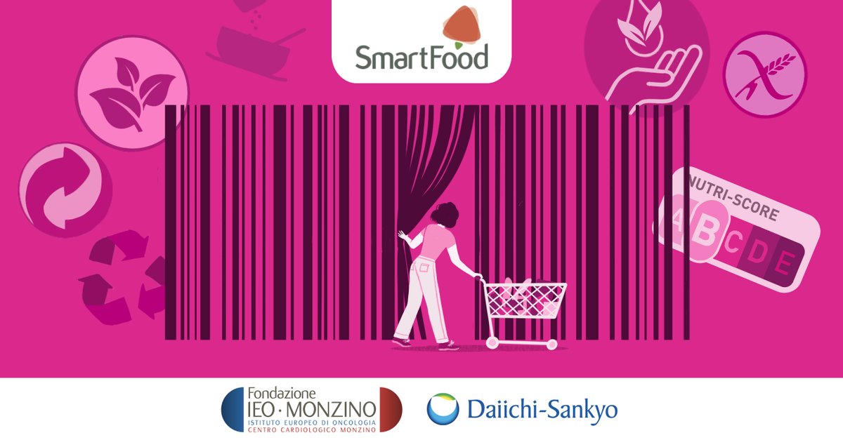 SmartFoodIEO's tweet photo. La voce della nutrizione #PinkPositive Edition: 
Al supermercato: come leggere le etichette e quali cibi sarebbe meglio evitare
Un podcast di @SmartfoodIEO con @Fond_IEOMONZINO @DaiichiSankyoIT https://t.co/jMHLRqbTLV
#smartfoodieo https://t.co/feVaYodCcA