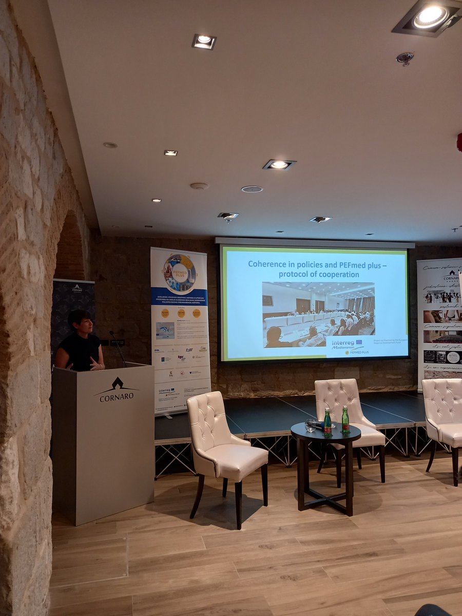 PEFMEDPLUSproject (@pefmedplus) on Twitter photo #pefmedplusfinalconference 
Our partner from Montenegro is now sharing with us how #national and #regional policies could help in #improving #sustainable practices in the #agrifoodsector 🌱
#worktogether towards #circulareconomy and #climateneutrality 🌏🌏
#madeinmed #pefmedplusfinalconference 
Our partner from Montenegro is now sharing with us how #national and #regional policies could help in #improving #sustainable practices in the #agrifoodsector 🌱
#worktogether towards #circulareconomy and #climateneutrality 🌏🌏
#madeinmed