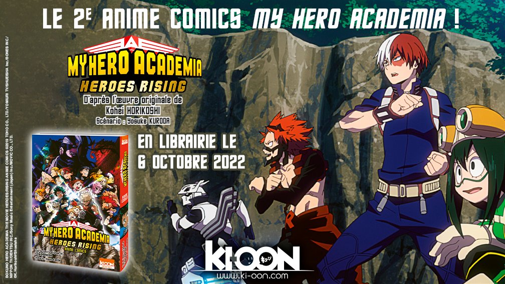 anime comics Heroes Rising
