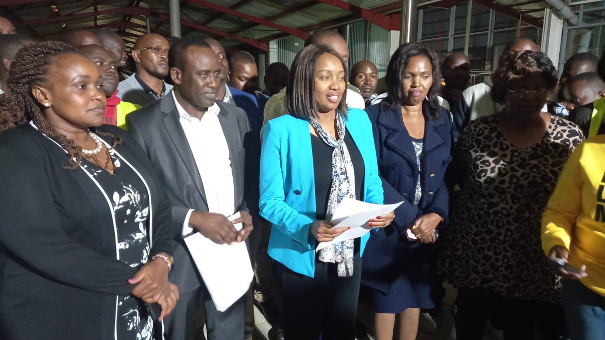 I take this opportunity first to thank the UDA fraternity led by the incoming Governor Nakuru <a href="/susankihika/">Susan Kihika</a>, MPs present and leaders in Nakuru county who didn't hesitate to avail themselves...