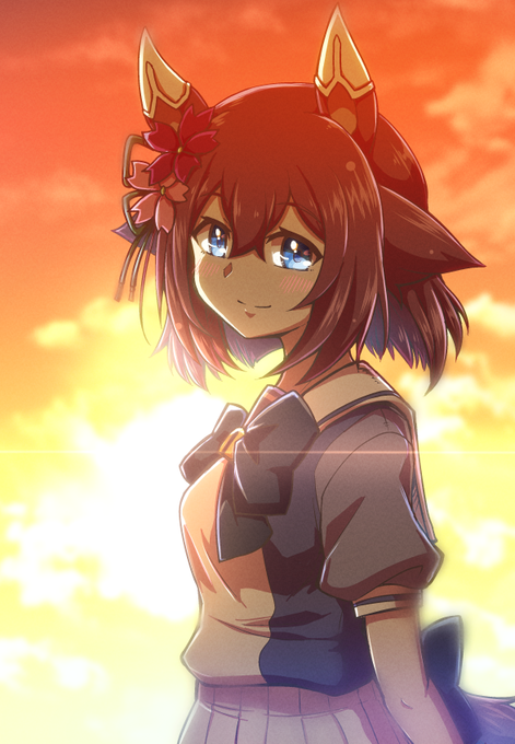 #2022年自分が選ぶ今年上半期の4枚 
#ウマ娘 
イラストはあんまり描いてないですね… 