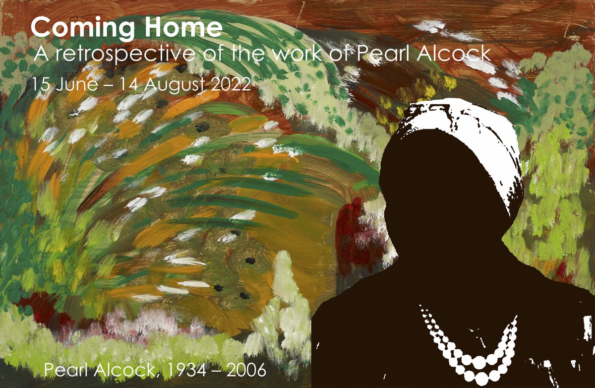 🔥 Don't miss the chance to see the work of #PearlAlcock, Jamaican born artist: 46 artworks ranging from abstract paintings, landscapes, figurative drawings and sketches.👉Private view today from 7pm @198CAL With many thanks to @WhitworthArt.