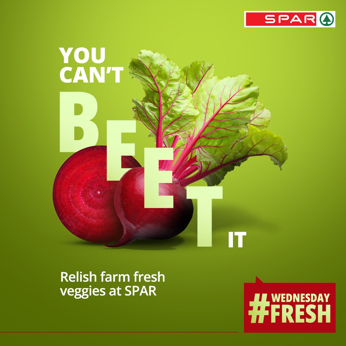 SparIndiaHyper's tweet photo. Nothing can "Beet" the Wednesday Fresh at SPAR Retail. Stock up your fridge with all the fresh veggies, fruits and meat! 🥭🥬🥩

Shop now: https://t.co/IyTAroz6rU

#WednesdayFresh #Fresh #Grocery #DoorstepDelivery #SPAR #SPARIndia #SPARHyperMarket #SPARRetail https://t.co/mujno6UyDA