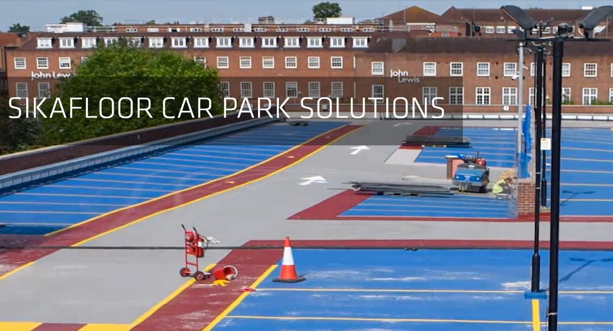 SikaLimited's tweet photo. Looking for a partner who can provide top solutions for the #construction and #renovation of your #parkingstructures? Concrete admixtures, basement waterproofing solutions, waterproofing decking systems and more are all available from Sika. https://t.co/XaMUCKPwi8 https://t.co/QPhV2QwqbX