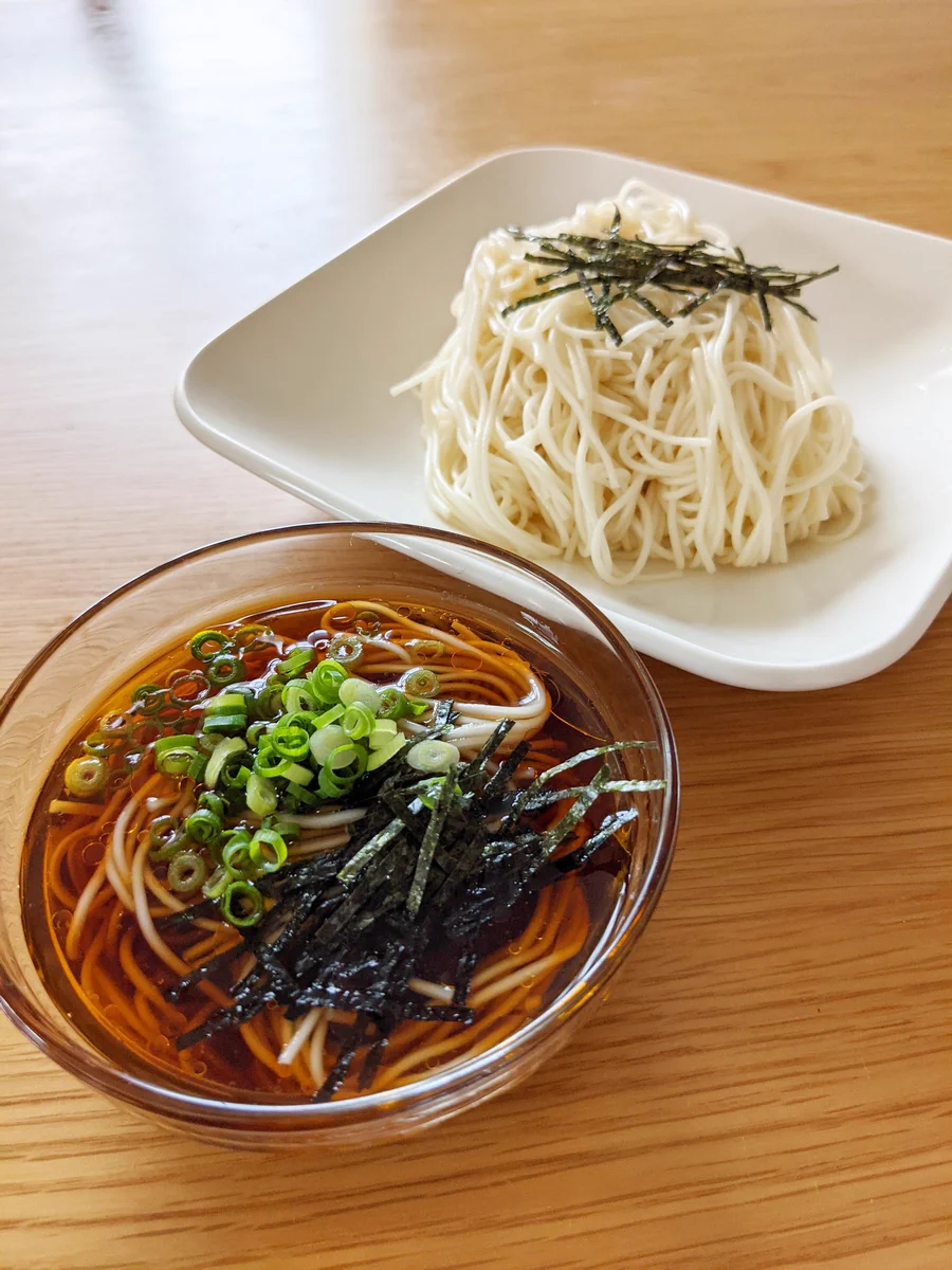 そうめん ごま油 ポン酢