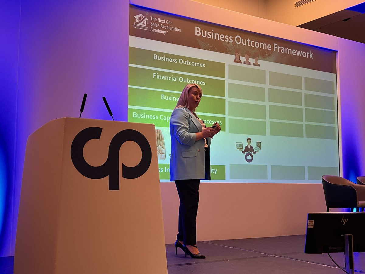 Outcome driven business development. <a href="/Channel_Online/">Channel Partners (Now Channel Futures)</a> #channelpartnerseurope <a href="/Fionachallis/">fiona challis</a> <a href="/gen_sales/">Next Gen Sales Academy</a>