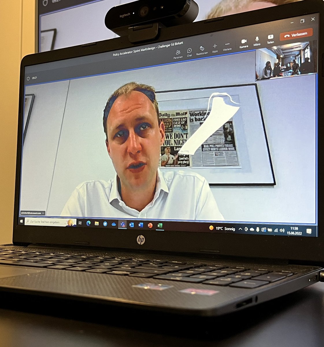 EPICO_online's tweet photo. Dear @ed_birkett @ukonward , thank you for challenging our model of a possible future #energymarket design based on #renewableenergy. Happy to discuss about possible reforms and #energy supply security! 
#PolicyAccelerator2022
#KlimaInnovation
@KASonline https://t.co/UTwsA0VIv0
