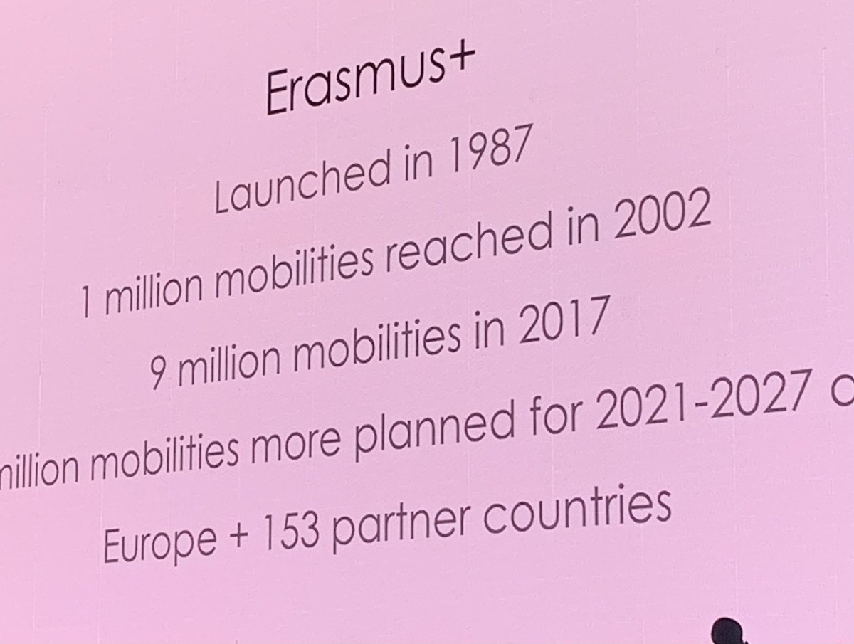 Glad that we as GÉANT are engaged to support such a large community and the digitalisation of ERASMUS+ #TNC22 #MyAcademicID #ESSI #ewp