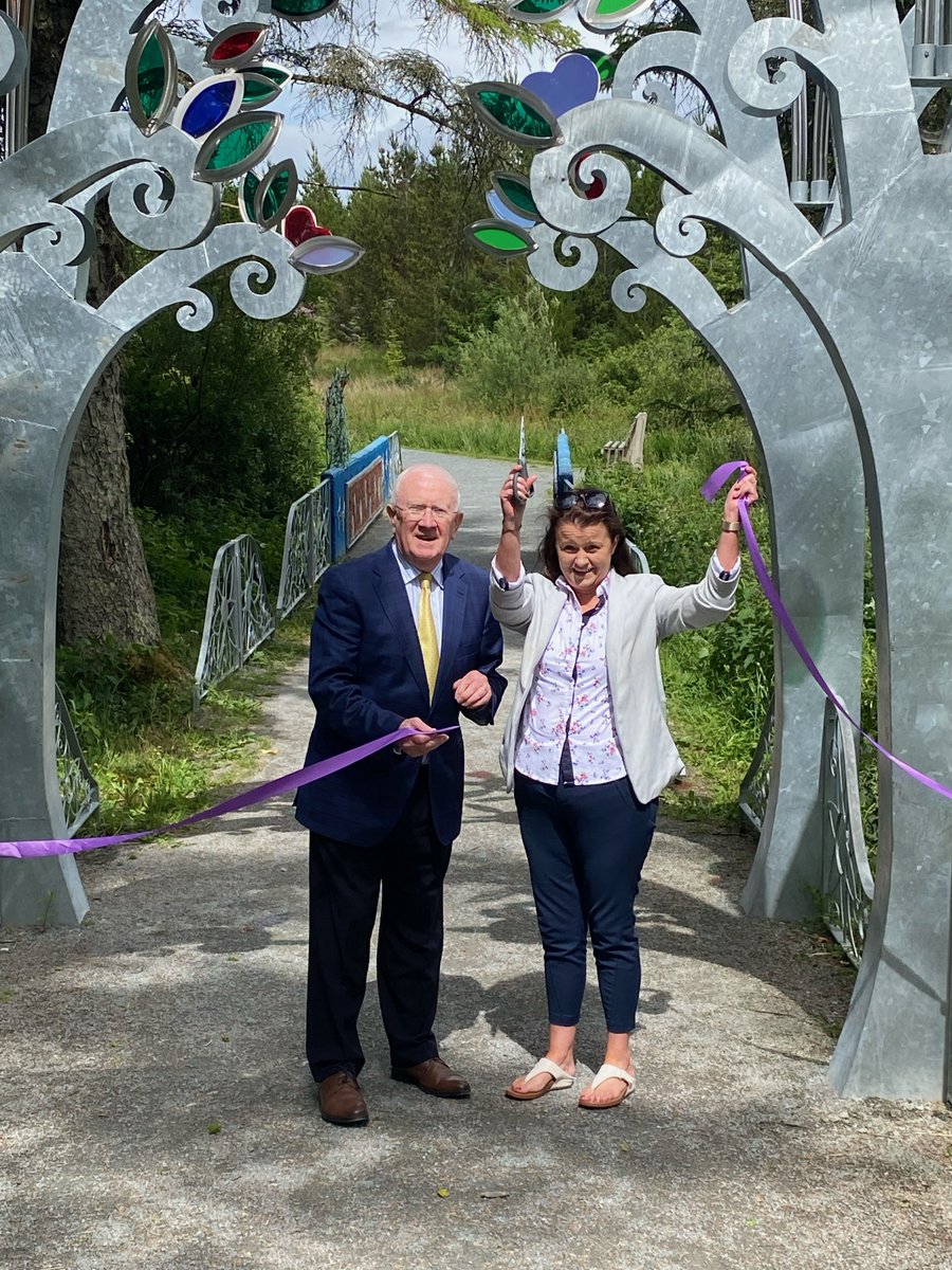 donegalcouncil's tweet photo. On Friday 10th June, Dungloe Tidy Towns officially opened ‘Tír na Draíochta’ the Land of Magic with the Cathaoirleach of the Glenties Municipal District, Cllr. Marie Therese Gallagher 

Full details - https://t.co/ge9OpmnRhN

#Donegal #YourCouncil https://t.co/pbTiNYuF3W