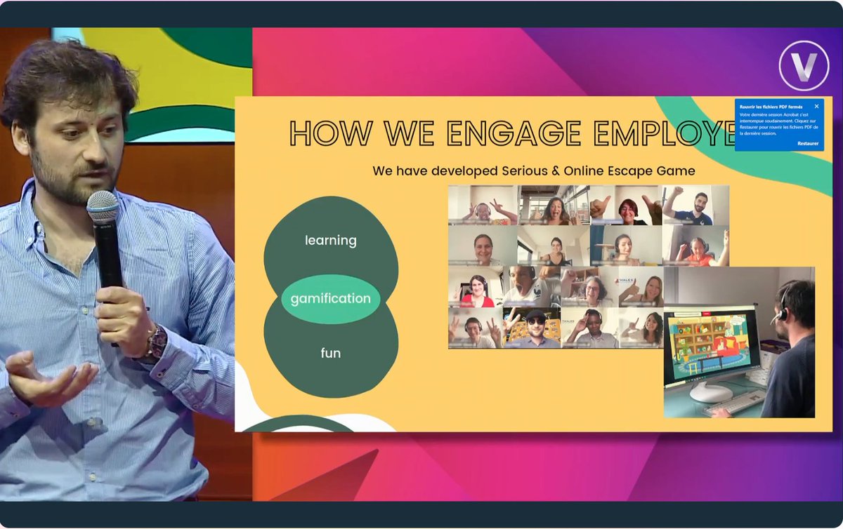 #Contest 
Des startups venues présenter leurs solutions pour améliorer la vie en entreprise, on adore ! 
#social #environmental 
#VIVATECH #MBADMB #VIVAMS #MICROSOFT