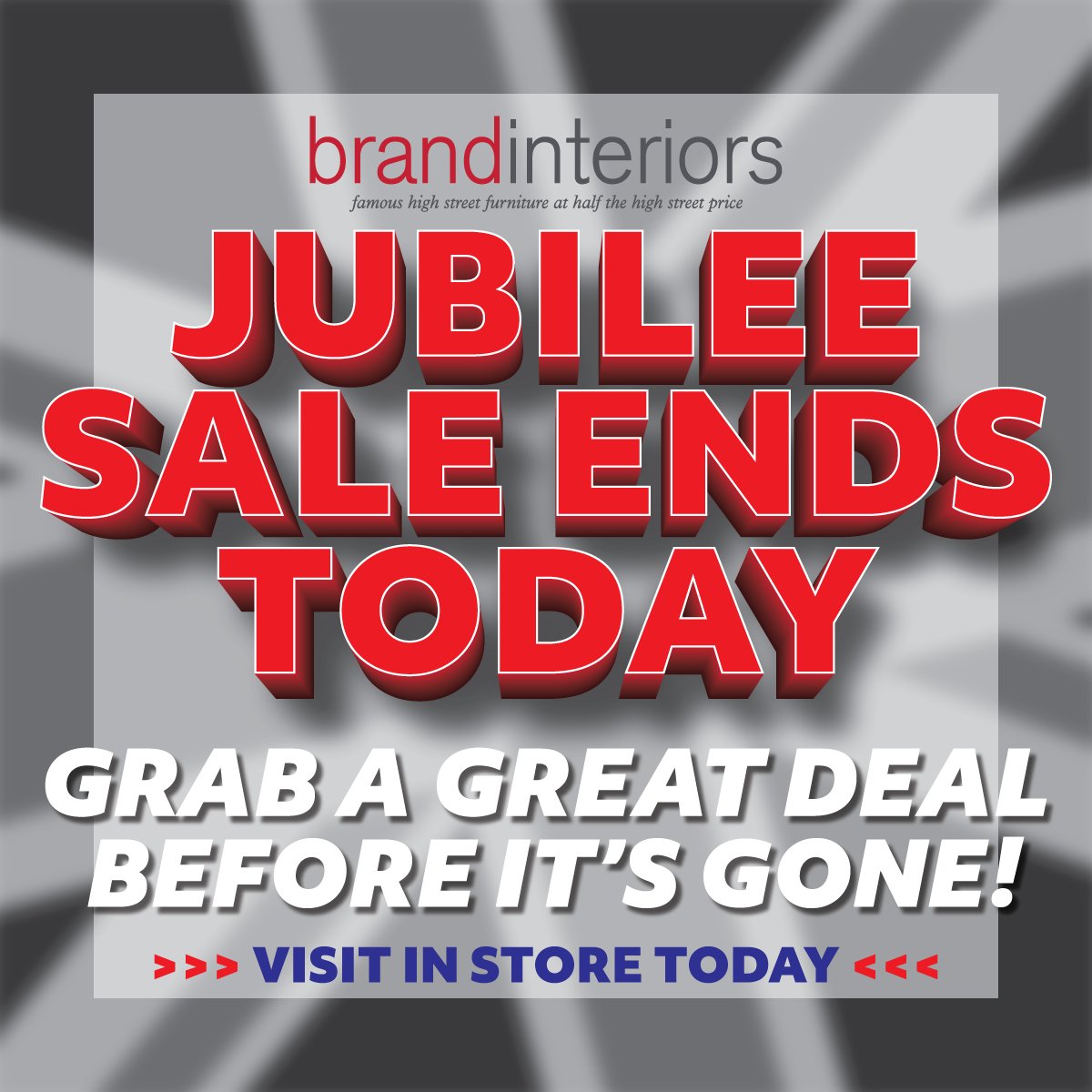 brand_Interiors's tweet photo. Today is the final day for you to grab any extra savings on already fantastic deals! So get yourself to one of our stores and make sure you don't miss out!

𝐕𝐈𝐒𝐈𝐓 𝐔𝐒 𝐓𝐎𝐃𝐀𝐘 ➡️
https://t.co/y7Wm0iO2YS. https://t.co/kmhU2hDxTl