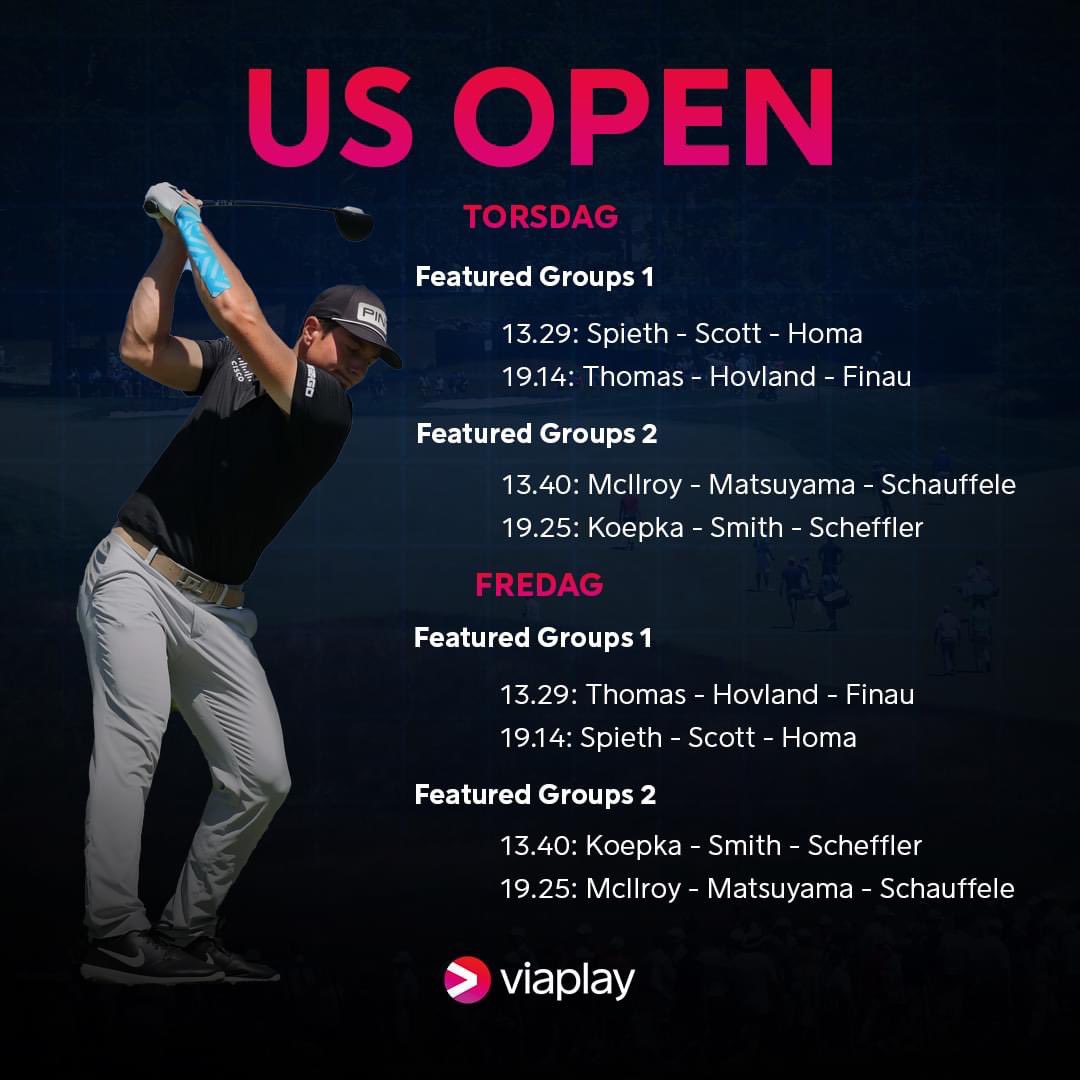 ViaplayGolfNO's tweet photo. I morgen braker det løs! Hovedsending på V4 fra 17.00 - kan også følges reklamefritt på V Sport Golf og Viaplay⛳️

Featured groups med Hovland &amp; co på Viaplay🤩 https://t.co/eyleDWbWIa