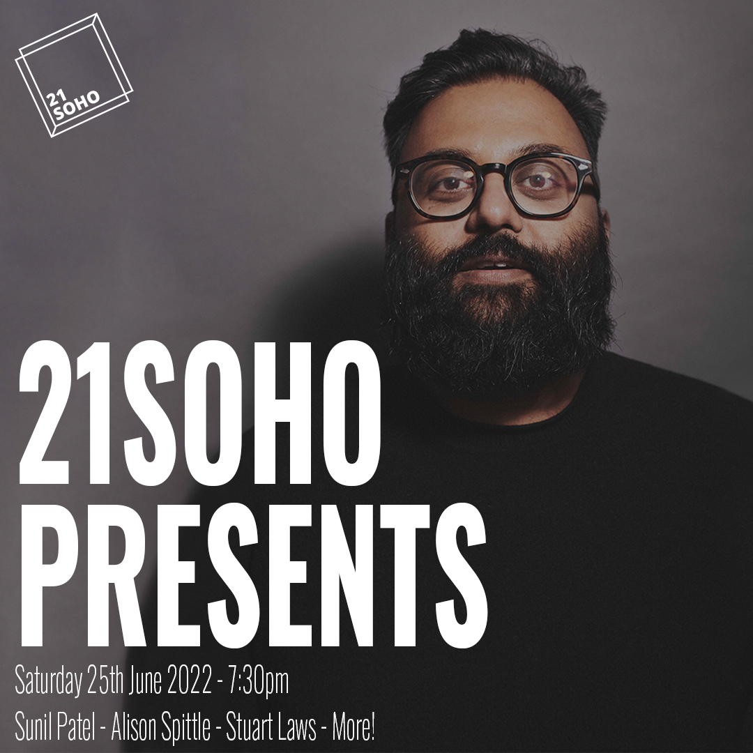 21Soho (@21soho) on Twitter photo 21Soho Presents...
🌟ALISON SPITTLE!
🌟STUART LAWS!
🌟SUNIL PATEL!
🌟MORE TBA!
Saturday 25th June 7:30pm
🎟️bit.ly/3mNyPsW <a href="/AlisonSpittle/">Alison Spittle</a> 21Soho Presents...
🌟ALISON SPITTLE!
🌟STUART LAWS!
🌟SUNIL PATEL!
🌟MORE TBA!
Saturday 25th June 7:30pm
🎟️bit.ly/3mNyPsW <a href="/AlisonSpittle/">Alison Spittle</a>
