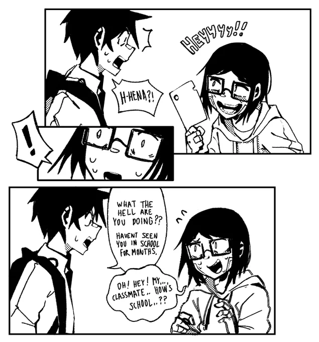 [OCs] they meet again https://t.co/Bn4WJ4ld2I 