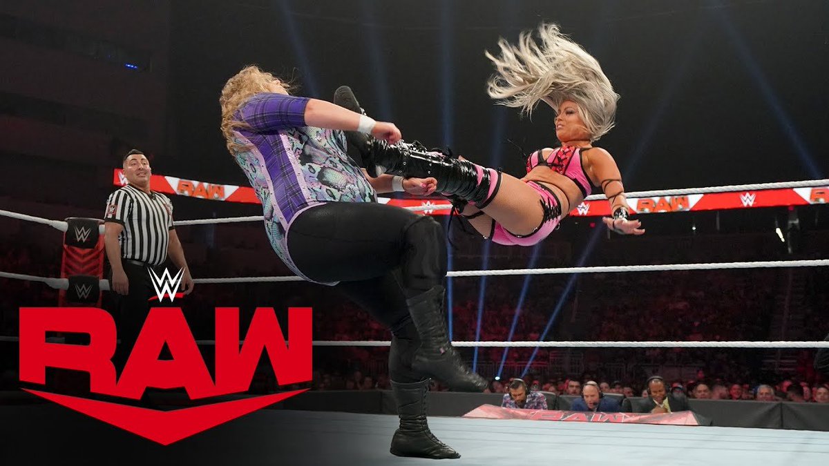 #WWERaw #WWE #WWENXT 
Bliss &amp; Morgan vs. Doudrop &amp; Nikki A.S.H.— Money in the Bank Qualifying Match: Raw, June 13, 2022
Watch Video: usheethe.com/hL77