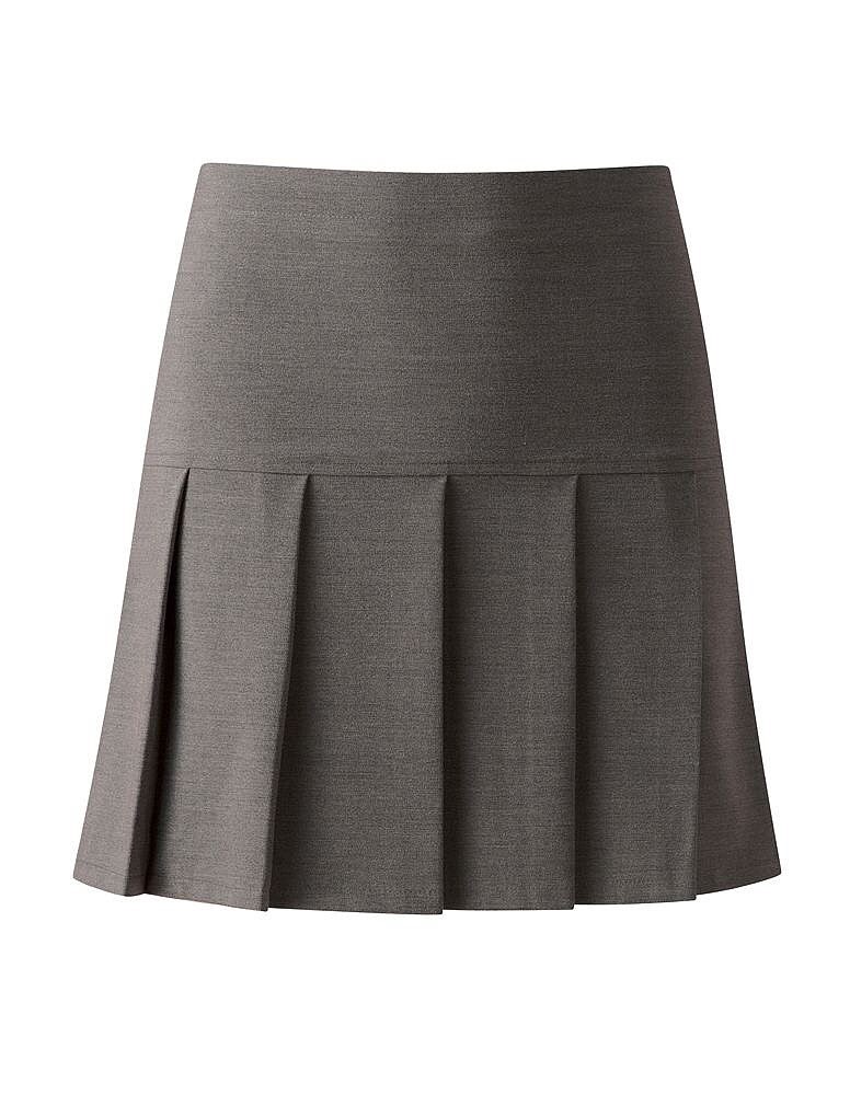 School-Uniform Senior Drop Waist Pleated School Skirt Girls Summer Schoolgear 