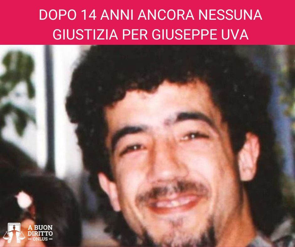 Il 14 giugno 2008 #GiuseppeUva muore a Varese dopo una notte in caserma e dopo essere stato portato in ospedale per essere sottoposto a un tso. Quattordici anni dopo, ricordando Giuseppe, continuiamo a chiedere che venga stabilita la verità, e che sia fatta finalmente giustizia
