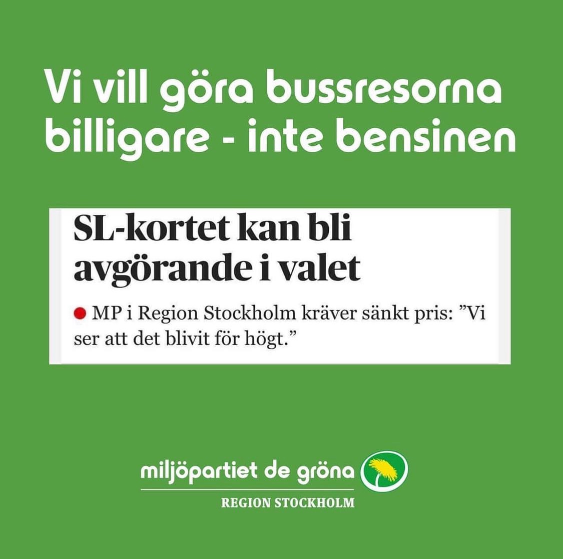 Miljöpartiet SLL (@mp_sll) on Twitter photo 