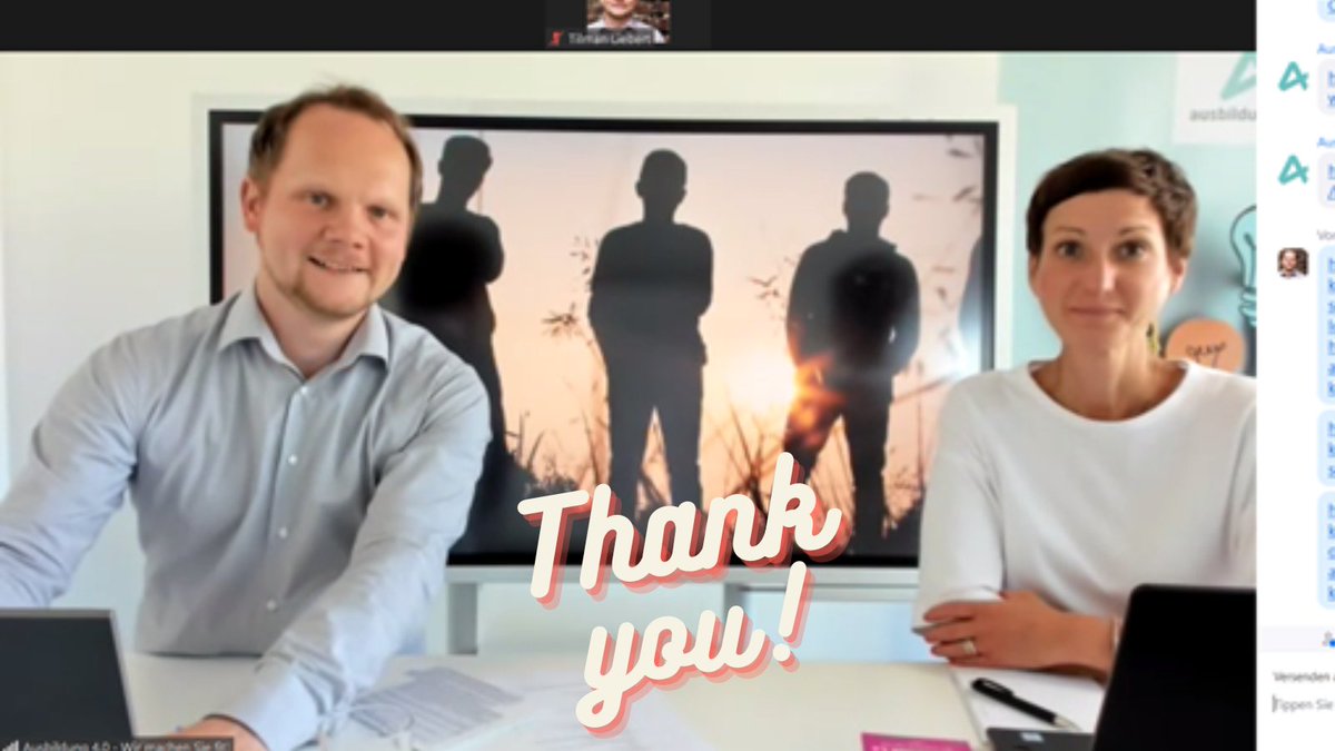 Ausbildung40's tweet photo. Nach 13 Modulen in den Jahren '21 und '22 endet unser Online-Seminar-Angebot #Azubimarketing 4.0.
🫂 Danke an alle Teilnehmenden für die positiven Feedbacks.
🫂 Danke an Anja Borberg und @LiebertTilman für Konzepte, Organisation und Moderation!
@ihkkoeln #JOBSTARTER @BIBB_de https://t.co/8iiZXeOdzZ