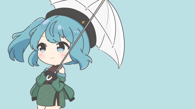 バイバイレイニー聴いてたら描きたくなったので落書き_φ(・_・
 #ほしまちぎゃらりー 
