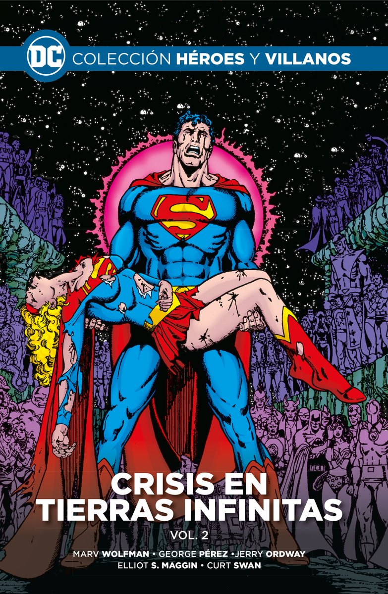 eccediciones's tweet photo. #ColecciónHéroesYVillanosDC vol. 35 recoge la conclusión del histórico evento #CrisisEnTierrasInfinitas.
Incluye también episodios de #DCPresents y #Superman relacionados con la saga, así como la segunda parte de una entrevista con @marvwolfman.
https://t.co/jqQKrQDHw0 https://t.co/C4RDDiHoE1