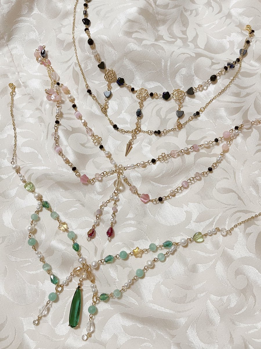 namiirin_'s tweet photo. #SPYxFamily inspired necklaces ✨ https://t.co/EvXJFLBZ5f