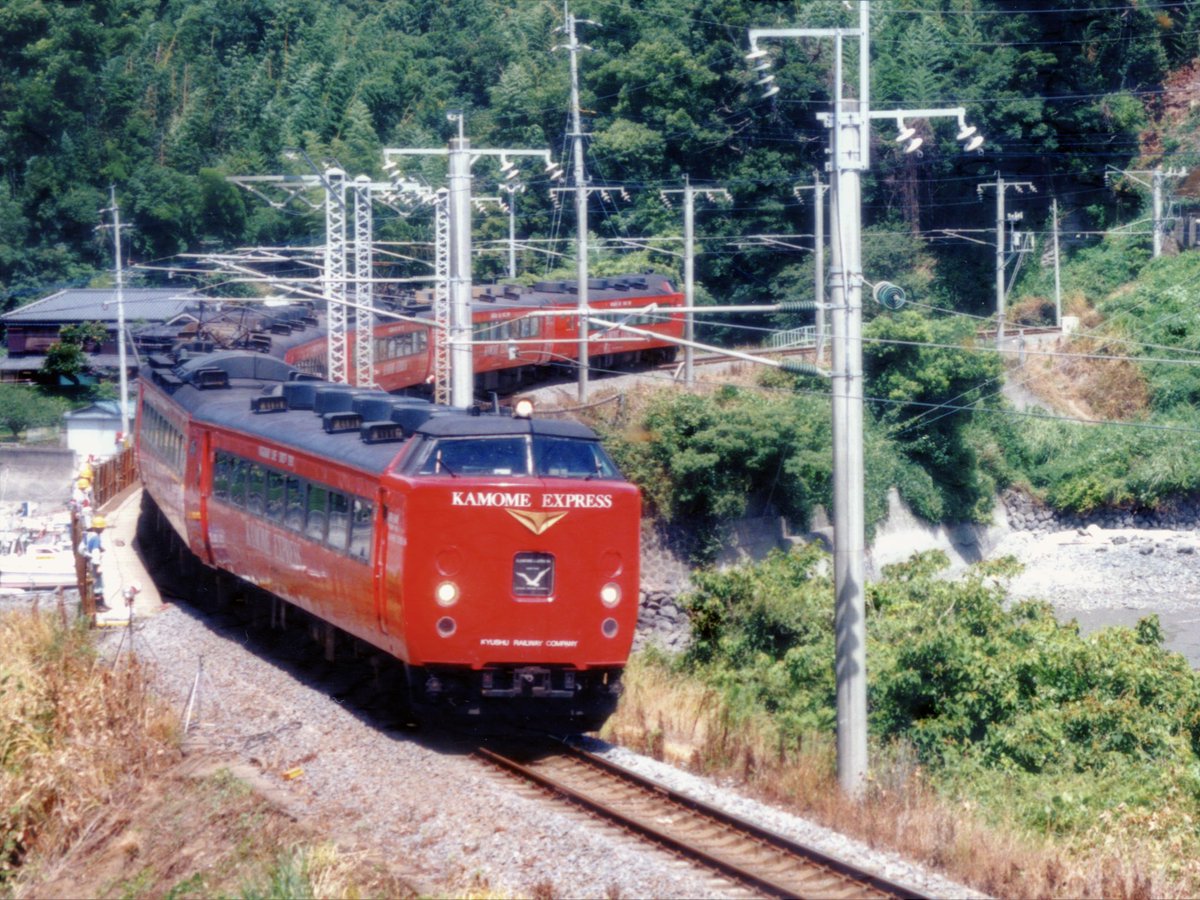 485系 #KAMOME_EXPRESS どんな車両？と聞かれて画像を探していたが