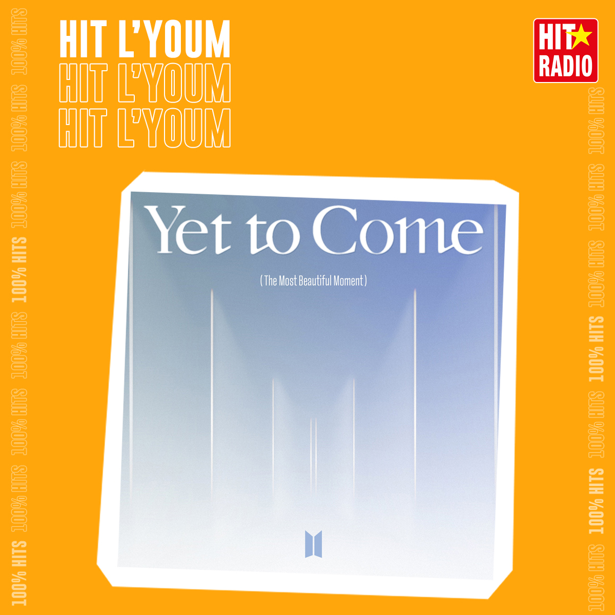 HITRADIOMA's tweet photo. "Yet To Come" dial @BTS_twt houwa #HITLYOUM sur HIT RADIO! 🎶📻 https://t.co/6o6L1cHXta