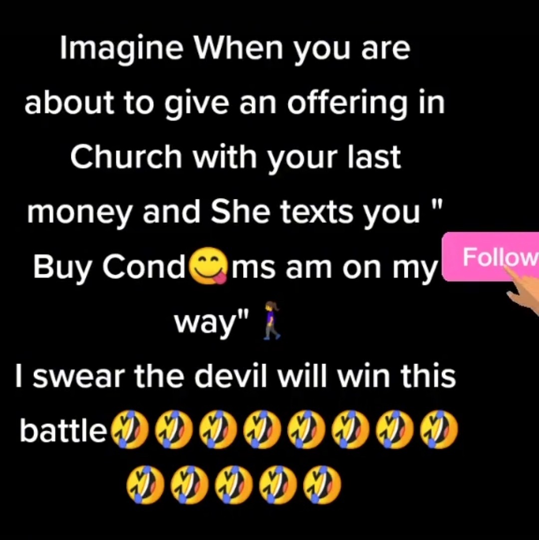 ChHam90's tweet image. How Satan just sits inside you while in church...hahaha